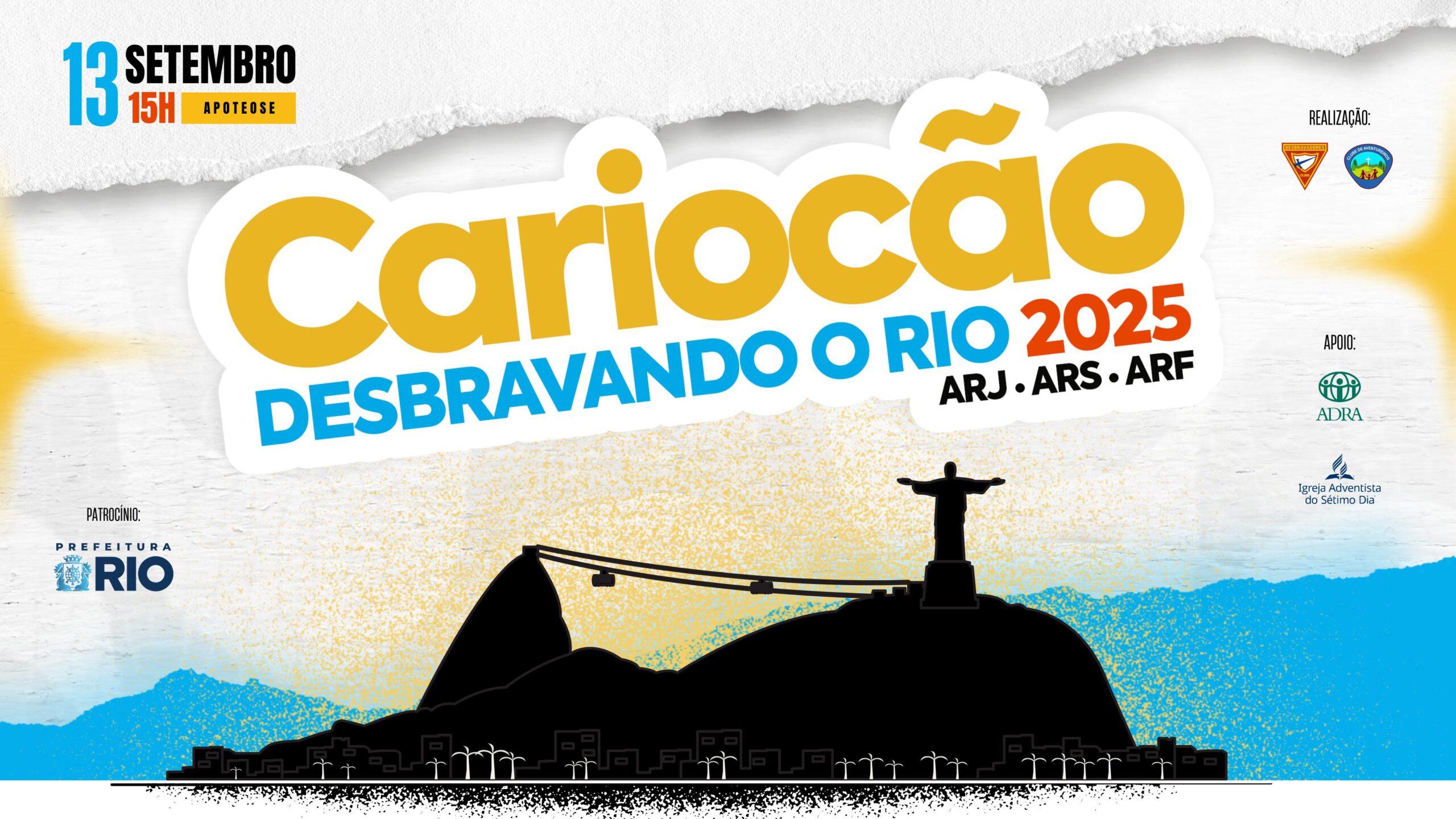 2ª Edição do Cariocão – Desbravando o Rio celebra o Dia do Desbravador com grande celebração na Apoteose